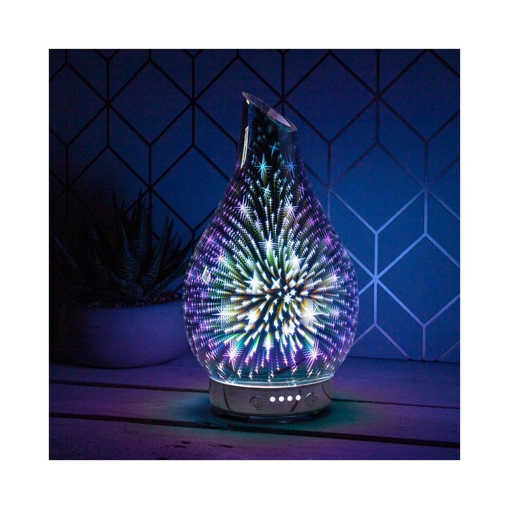 Ultrasonic Humidifier 3D Lights Starry Night Desire Aroma Scent Mist Vaporiser