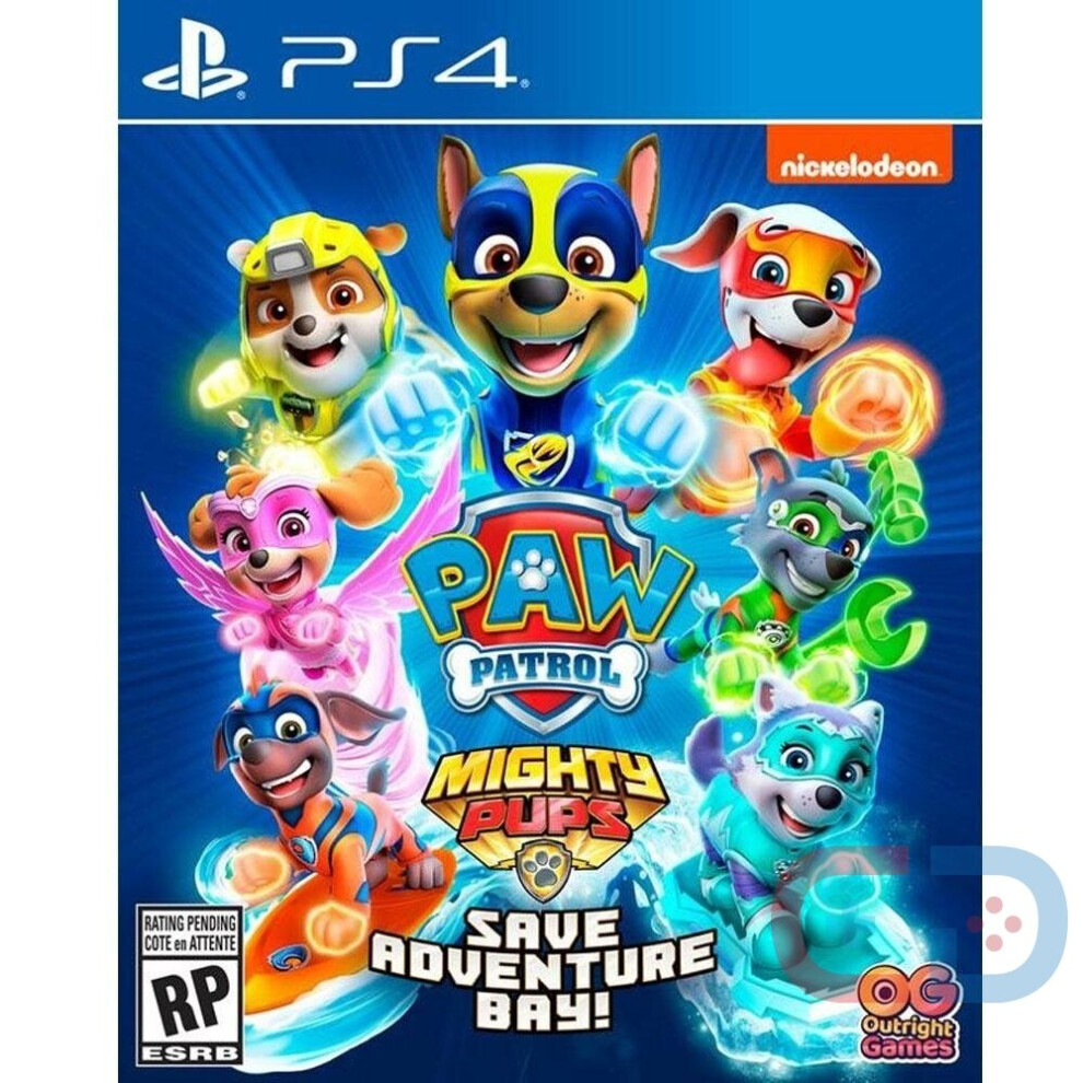 Paw Patrol Mighty Pups Ps4 Game (#) 819338020952