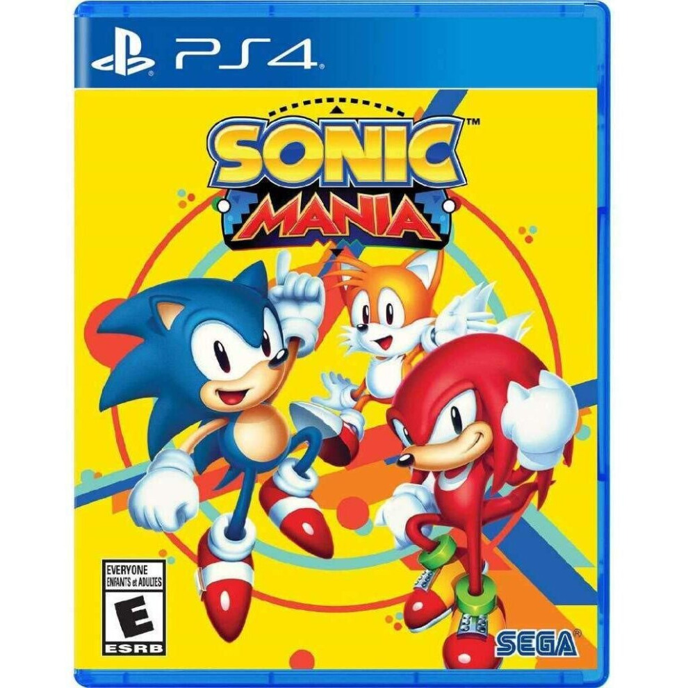 Sega Sonic Mania Ps4 Game (#)
