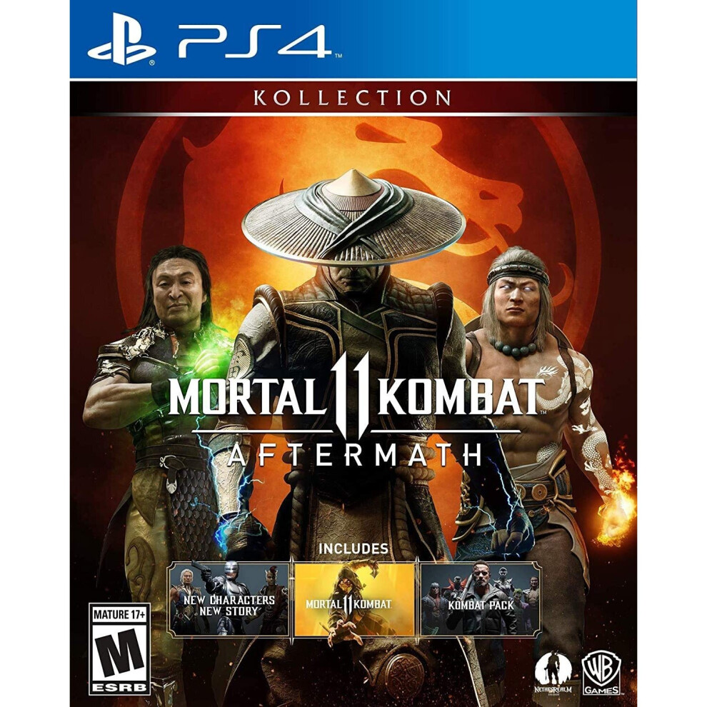 Warner Bros Mortal Kombat 11: Aftermath Kollection Ps4 Game (#)