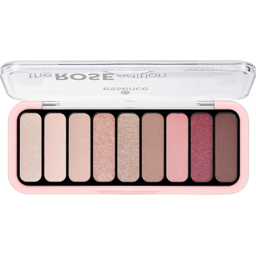 essence cosmetics the ROSE edition eyeshadow palette