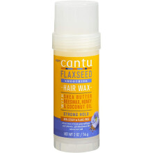 Cantu Lijnzaad Smoothing Hair Wax met Shea Butter, Bijenwas, Honing en Kokosolie 2 oz