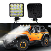 4X LED Work Light Flood Spot Lights 48W 16LED 12V