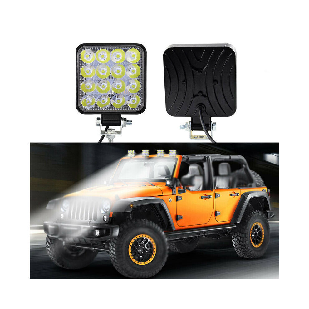 Ranpo 4X Led Work Flood Spot S 48W 16Led 12V Light