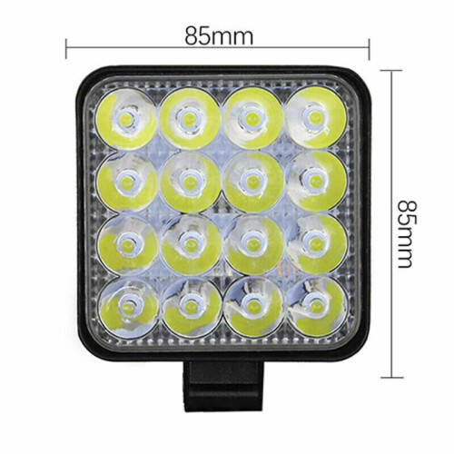 Ranpo 4X LED Work Light Flood Spot Lights 48W 16LED 12V 1