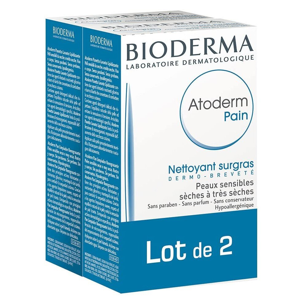 Bioderma Atoderm Ultra-rich Soap 150g X2