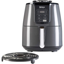 Ninja Air Fryer [AF100UK] 4 Cooking Functions, 3.8L, Grey/Black