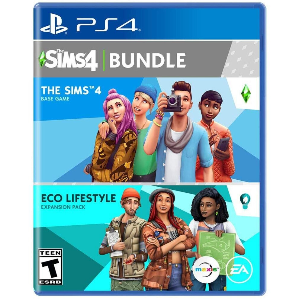 The Sims 4 Plus Eco Lifestyle PS4 Game (#)