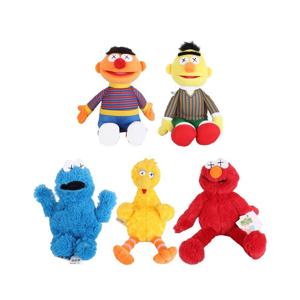 30 50cm Sesame Street Elmo Ernie Bert Figures Plush Doll Toys Soft Birthday Gift on OnBuy