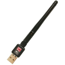 USB Wireless Adapter RT5370N 150Mbps with 2dBi Antenna - 2.4GHz 802.11n/g/b, USB 2.0, Compatible with Raspberry Pi, Windows, macOS, Linux