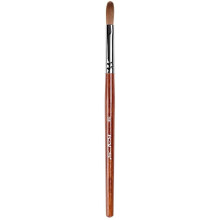 Alexnailart Kolinsky Sable Hair Nail Brush Red Wooden Pen UV Gel Nail Art Manicure Painting Tool 8#