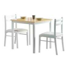 (Dinnite Chairs White) Dinnite Chairs( Natural, White)