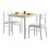 (Dinnite Chairs White) Dinnite Chairs( Natural, White) 1