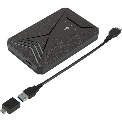 SureFire Bunker Gaming SSD USB 3.2 Gen 1 512GB Black 1