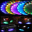 Lychee 7 Color LED Under Car Glow Underbody System Neon Lights Kit w/Sound Active Function and Wireless Remote Control (48" x 2 & 36" x 2) 1
