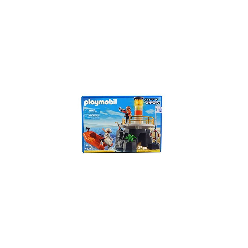 Playmobil 5626 City Action Lighthouse with Rescue Craft