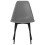 VidaXL vidaXL 4x Dining Chairs Grey PP Kitchen Dining Room Dinner Chairs Seating 6