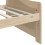 VidaXL 3-osobowa sofa/łóżko, lite drewno sosnowe, 90 x 200 cm 7