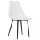 VidaXL vidaXL 2x Dining Chairs White PP Kitchen Dining Room Dinner Chairs Seating 3