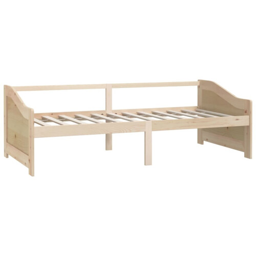 VidaXL 3-osobowa sofa/łóżko, lite drewno sosnowe, 90 x 200 cm 2