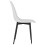 VidaXL vidaXL 2x Dining Chairs White PP Kitchen Dining Room Dinner Chairs Seating 4