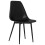 VidaXL vidaXL 2x Dining Chairs Black PP Kitchen Dining Room Dinner Chairs Seating 3