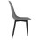 VidaXL vidaXL 4x Dining Chairs Grey PP Kitchen Dining Room Dinner Chairs Seating 4