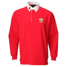 (XLB 11-12YR) New Cymru Wales Welsh Traditional Rugby Shirt Top Baby Kids 3 Months To 13 Years