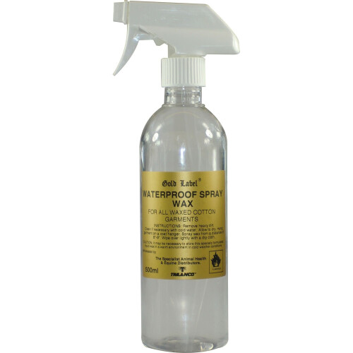 Gold Label Waterproof Spray Wax - 500 Ml [WS500]