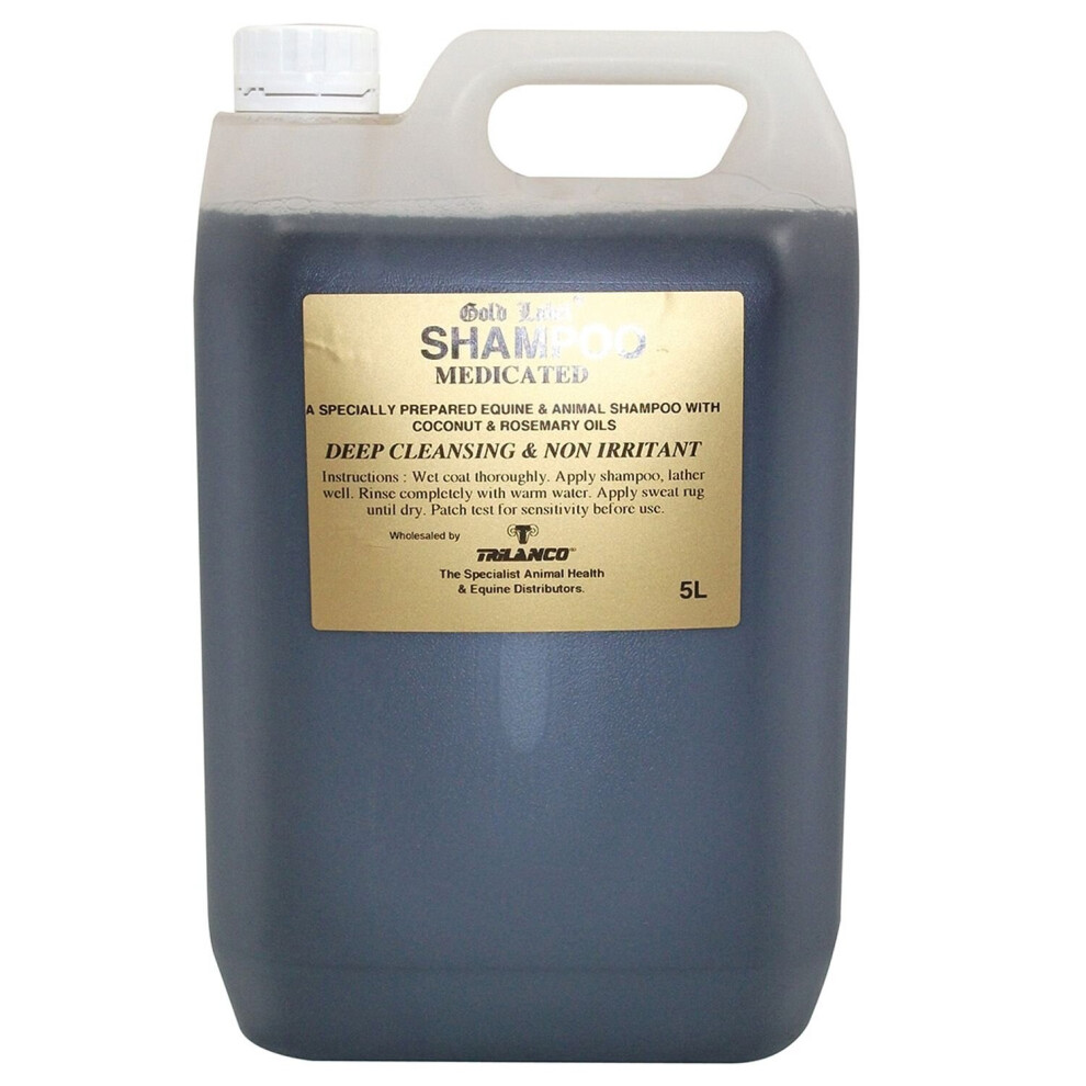 Gold Label Stock Shampoo Medicated - 5 Lt [SPC5]