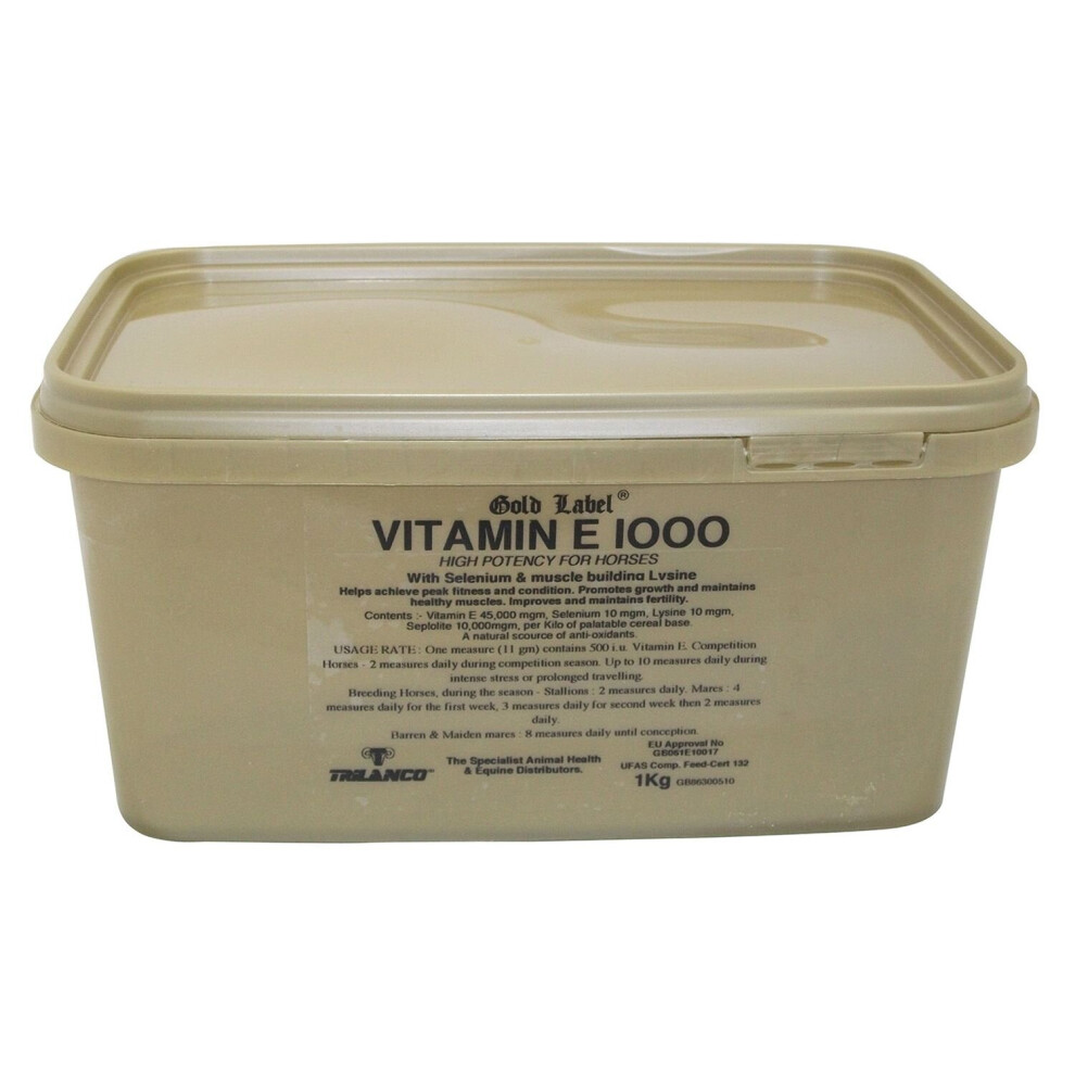 Gold Label Vitamin E 1000 - 3 Kg [E3]