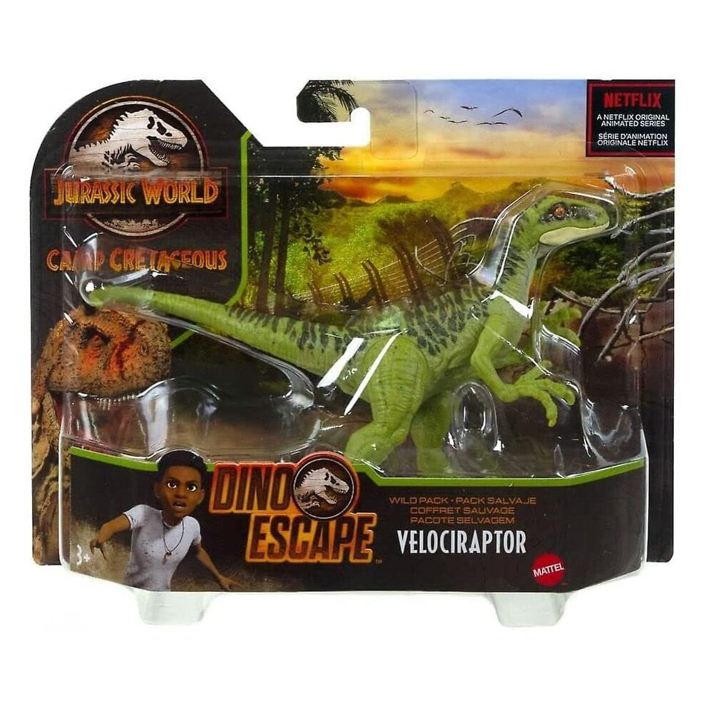 New Jurassic World Wid Pack Dino Escape Velociraptor Hcl82