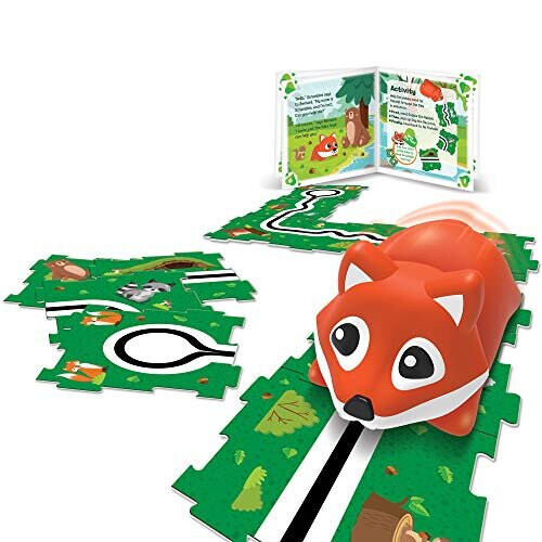 Learning Resources Learning Resources LER3097 Critters Go Scrambles The Fox, STEM, Early Coding Toy, Interactive Pet, Ages 4+