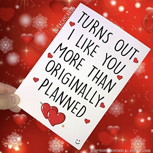 Funny Typography Anniversary Card / Valentines Day Card - Husband - You - View #6