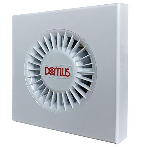 Silavent SDF100TB SDF100B 100mm 4" Extractor Fan Standard & Timer Model 80 m3/hr (Timer (Runs on for Set time))