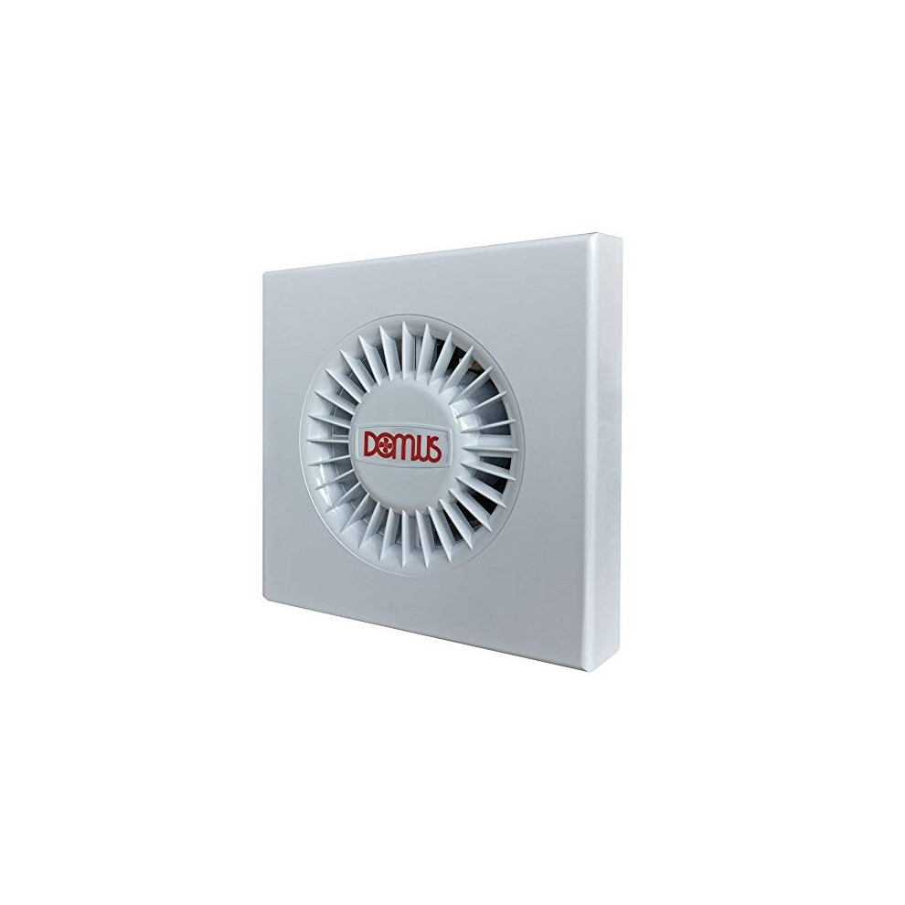 Silavent SDF100TB SDF100B 100mm 4" Extractor Fan Standard & Timer Model 80 m3/hr (Timer (Runs on for Set time))