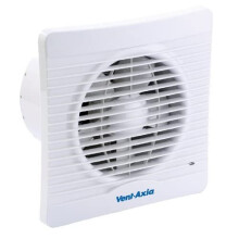 Vent Axia 454059B Silhouette Kitchen Extractor Fan for 150mm 6Inch Ducting Slim line Profile