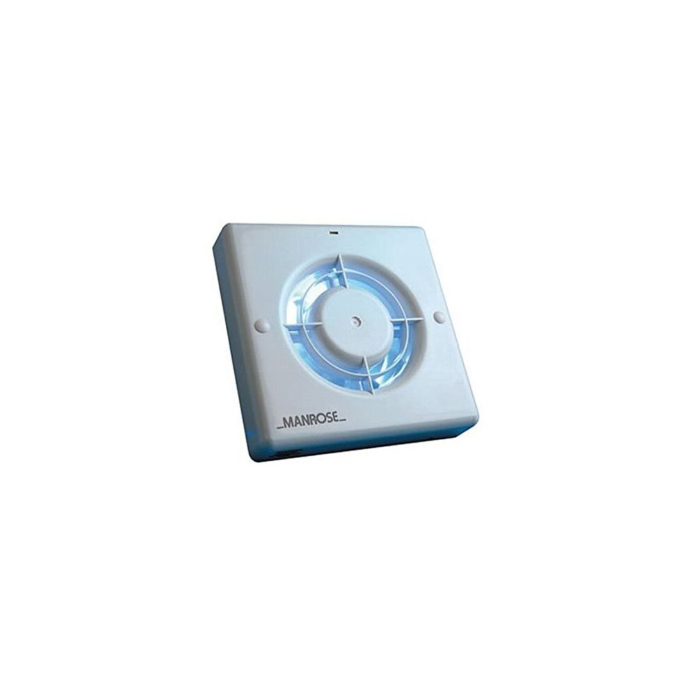 Manrose XF100LV 12V Low Voltage Extractor Fan - 100mm/4" - Suitable for Wall or Ceiling Mounting