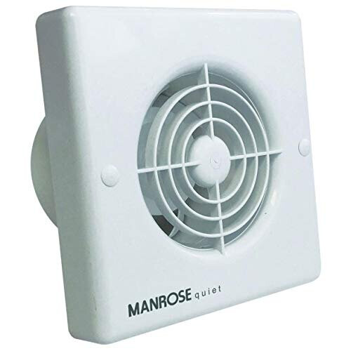 Manrose Manrose QF100P 4-inch Standard Quiet Extractor Fan with Pull Cord