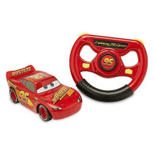 Disney Pixar Lightning McQueen RC Car, 6-inch (15 cm), 2.4 GHz, 4-Direction Remote, Ages 3+