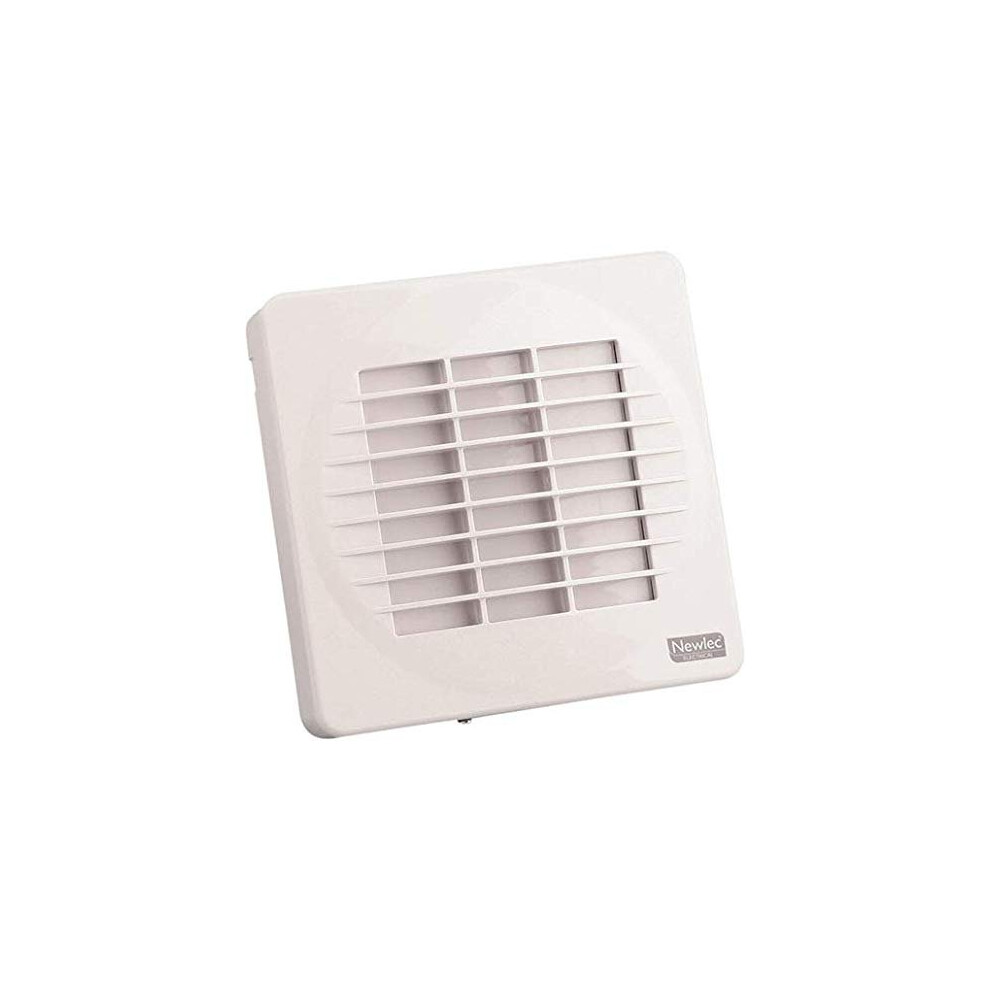 Newlec Nl880ts 100Mm 4" Bathroom Extractor Fan With Timer And Automatic Shutters 5018307206068