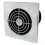 Manrose Manrose 100mm Low Profile Extractor Fan/Timer - Chrome 2