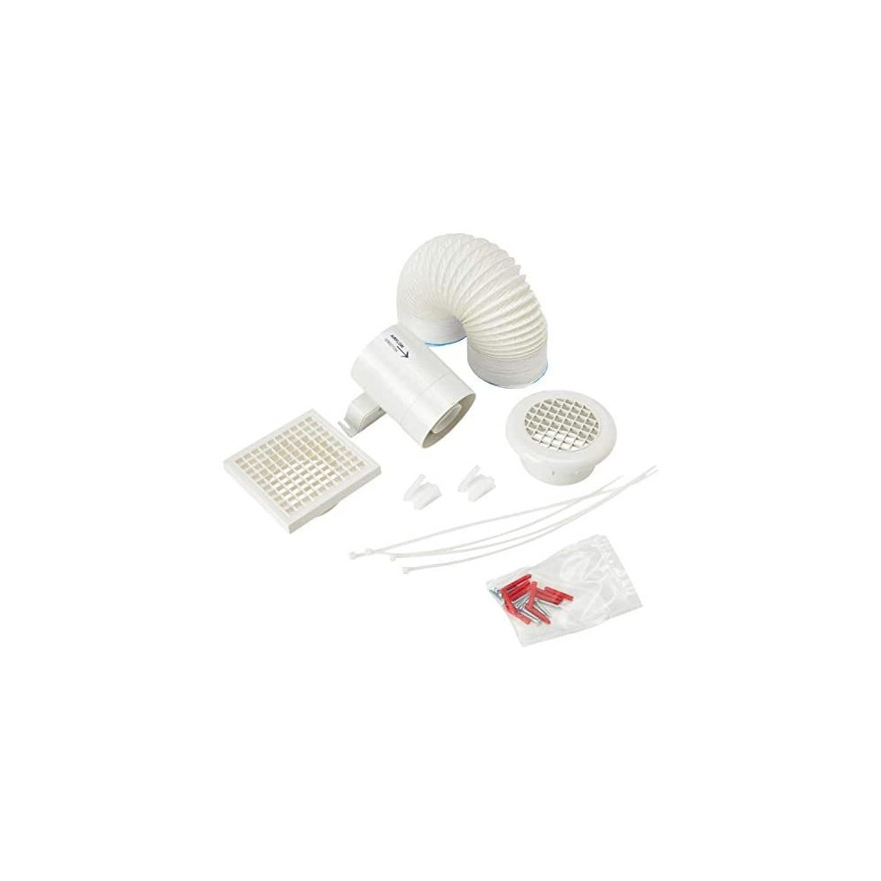 Primeline Manrose PEF4321 in-Line Extractor Fan with Timer 100mm / 4 Inch