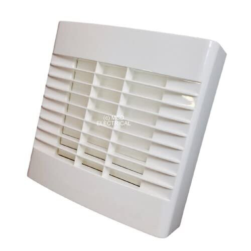 Airvent 459309A 100MM 4" Bathroom Extractor Fan With Timer And Automatic Shutters