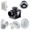 Manrose Manrose PROCFTSLKCLED MF100T Professional Shower Extractor Fan/Light Kit (Timer) 1