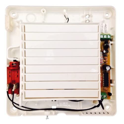 Airvent 459309A 100MM 4" Bathroom Extractor Fan With Timer And Automatic Shutters 1