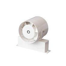 TUBO in Line Bathroom Shower Room Extractor Fan - Axial Flow - Run On Timer 100mm 4"