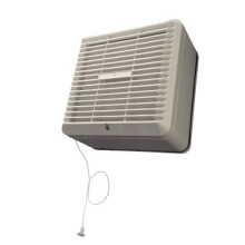 Manrose Primeline PEF6130 Window Extractor Fan with Pullcord & Automatic Shutter