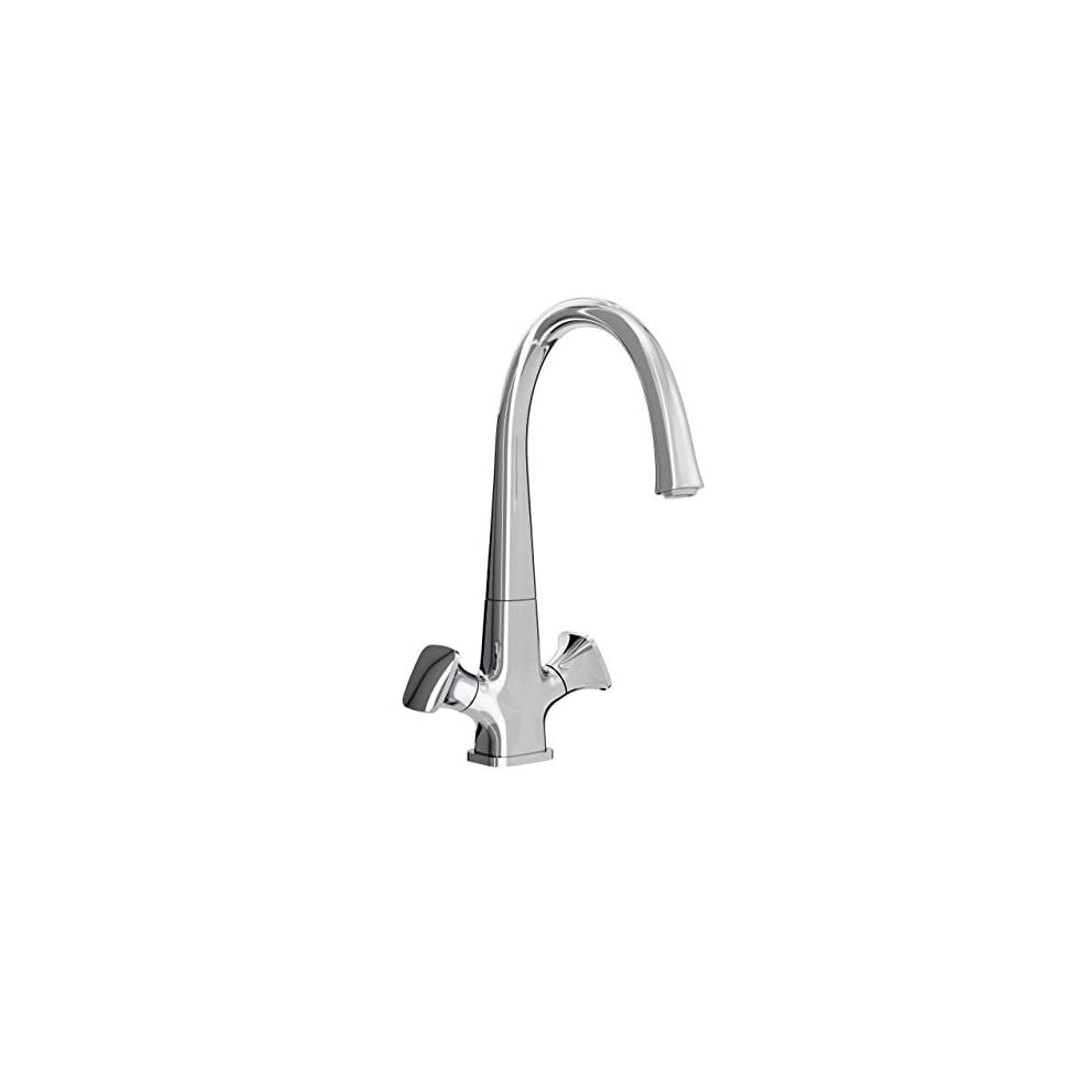 Bristan CRM EFSNK C Caramel Easyfit Kitchen Sink Mixer Tap with Swivel Spout, Chrome