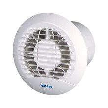 Vent-Axia 427282 100mm Axial Bathroom/Toilet Fan with Timer, 230 V, White